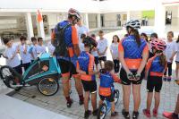 Alunos da Ressacada aprendem sobre trnsito e sustentabilidade com projeto de bicicleta