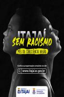 Campanha Itaja Sem Racismo destaca concurso Beleza Negra e Prmio Simeo