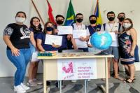 Escola do Espinheiros homenageia alunos participantes da 12 Olimpada Nacional em Histria