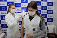 Itaja amplia vacinao contra Covid-19 para profissionais de Educao a partir de segunda-feira