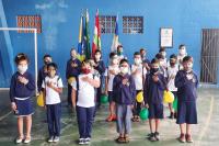 Sem desfile oficial, unidades escolares celebram 7 de setembro com aes internas 