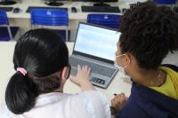 Escola Bsica Anbal Csar oferece oficinas de comunicao para estudantes do 5 ao 9 ano