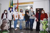 Aviso de Pauta: Camila Cury e comitiva da rea da Educao visitam Itaja nesta tera-feira (23)