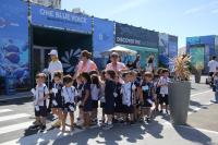 Comea o programa de visitao escolar na The Ocean Race Itaja