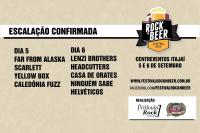 Festival Rock n Beer movimenta Itaja nesta sexta e sbado