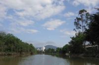 Obra de melhoramento fluvial no Rio Itaja-Mirim e canal retificado j possui RIMA