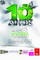 Kaiorra comemora 10 anos de histria no Teatro Municipal 