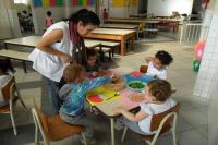 Centro de Educao Infantil cria ao para incentivar alimentao saudvel