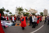 Aniversrio de Itaja tambm teve celebrao de Corpus Christi