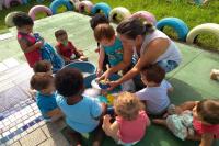 Centro de Educao Infantil desenvolve projeto Sensaes
