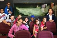 Estudantes visitam Museu Oceanogrfico em Piarras