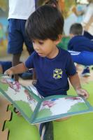 Creches e escolas municipais realizam atividades alusivas  Semana do Livro