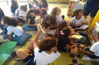 Creches e escolas municipais realizam atividades alusivas  Semana do Livro
