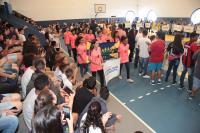 Abertura dos Jogos da Rede Municipal de Ensino de Itaja rene 500 alunos