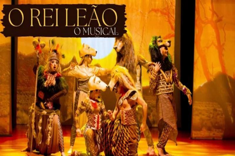 Teatro Municipal sedia espetáculo musical do Rei Leão nesta quinta (18) e sexta-feira (19)