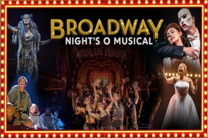 Espetáculo Broadway Nights O Musical acontece nesta sexta-feira (19) no Teatro Municipal