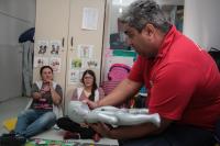 Professores de creche em Itaja recebem curso bsico de primeiros socorros