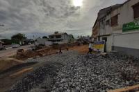 Prolongamento da rua Uruguai recebe tubulao de drenagem