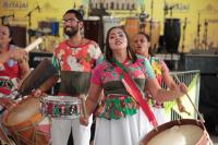 Mais de 40 mil pessoas curtiram o Carnaval no Mercado Pblico de Itaja