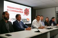 Governo de Santa Catarina restringe servios de transporte e comrcio por sete dias
