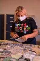 Fundao Cultural produz mais de 500 mscaras reutilizveis para doao