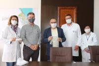 Municpio de Itaja recebe novas doaes de mscaras de alta proteo