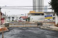 Prolongamento das ruas Alberto Werner e Juvenal Garcia recebe asfalto
