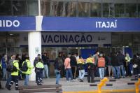 Sábado terá vacinação contra Covid-19 no Centreventos de Itajaí