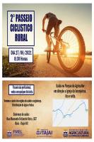 Itaja 161 anos: Passeio Ciclstico Rural ocorre neste domingo (27)