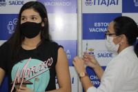Município de Itajaí ultrapassa 95% da população adulta vacinada com a primeira dose contra a Covid-19