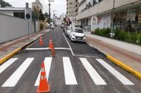 Ruas do Centro recebem nova pavimentao em asfalto