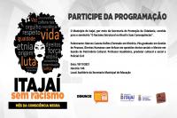Inscrições abertas para o seminário da Campanha Itajaí Sem Racismo