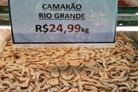 Mercado do Peixe faz promoo de Camaro Rio Grande