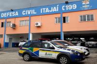 Defesa Civil de Itaja realiza primeira fiscalizao de transporte de produtos perigosos em 2022
