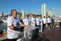 Juntos Pelo Rio mobiliza mais de mil voluntrios para limpeza do rio, molhes, praia do Atalaia e avenida Beira-Rio