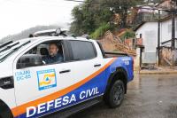 Defesa Civil de Itaja passa para estado de ateno e monitora reas de risco