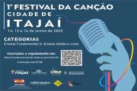 1 Festival da Cano de Itaja recebe 78 inscries
