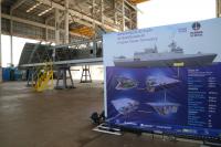 Construo de fragatas da Marinha em Itaja deve iniciar ainda neste ano