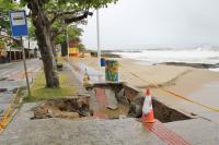 Defesa Civil passa para estado de atenção e monitora chuvas constantes em Itajaí