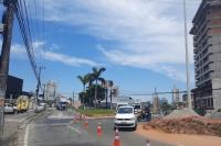 Avenida Vereador Abraho Joo Francisco fica parcialmente interditada nesta quinta-feira (12)