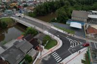 Municpio de Itaja inaugura ponte que liga os bairros So Joo e So Vicente