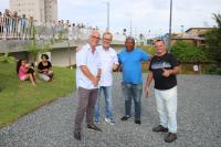 Municpio de Itaja inaugura ponte que liga os bairros So Joo e So Vicente