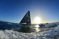 Lder da The Ocean Race, equipe Holcim-PRB  a segunda a chegar em Itaja 