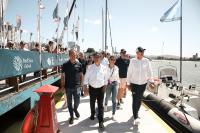 Governador visita a The Ocean Race Itaja e confirma apoio para prxima edio na cidade