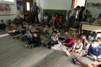 Codetran realiza aes educativas no Centro Educacional Aninha Linhares