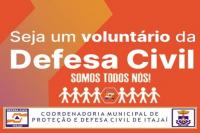 Defesa Civil de Itaja abre cadastro para trabalho voluntrio