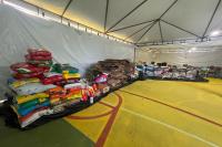 INIS amplia capacidade do abrigo provisrio montado no Parco da Beira-Rio 