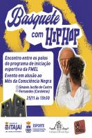Basquete com Hip-Hop ser realizado neste sbado (25) no bairro Cordeiros