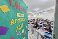 Mais de 40 mil alunos voltam s aulas na Rede Municipal de Ensino de Itaja  