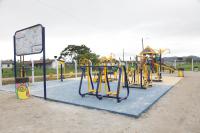 Concluda instalao de parque infantil na Volta de Cima
